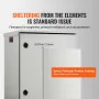 Elektrisk indkapsling, 24 '' x 24 '' x 12 '', UL Certified Nema