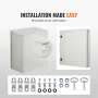Elektrisk indkapsling, 24 '' x 24 '' x 12 '', UL Certified Nema