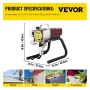 Pro Airless Wall Paint Sprayer 1500W Electric Sprayer Gun Kit