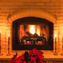 Log Grate, 27 inch Heavy Duty Wheel Fire Grate with 6 Support Legs, Solid Powder-coated Steel Bars, Log Firewood Burning Rack Ho