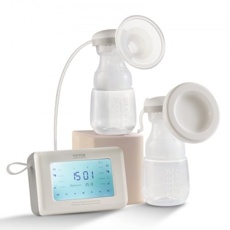 Electric Breast Pump Single/Double Adjustable 4 Mode & 9/15 Levels 300mmHg