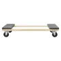 Møbler dolly, 1000 lbs belastningskapacitet, 18 "x 30", 4 x 3