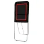 Foldning af lacrosse rebounder til baghaven, 3x4 ft volleyball