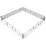 Pool Fence, 4 x 96 FT Pool Fences for Inground Pools, Removable Child Safety Pool Fencing, Easy DIY Installation Swimming Pool F