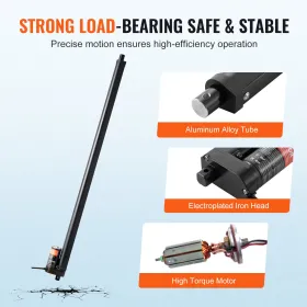 Højtryksrenser til overfladerens, 20'', maks. 4000 PSI tryk med 2 dyser til rengøring af indkørsler, fortove, rustfrit stål