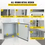 Electrical Enclosure, 70x50x20 cm, UL Certified NEMA 4 Outdoor Enclosure, IP65 Waterproof & Dustproof Cold-Rolled Carbon Steel H