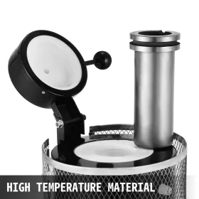 3KG Gold Melting Furnace 1400W Digital Melting Furnace Machine 1150â„ƒ for Casting Refining Precious Metals Gold Silver Tin