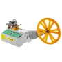 Automatic Cold Tape Cutting Machine Digital Belt Cutter 95mm/3.7in Cutting Width for Plastic Webbing Ribbon Velcro Zipper Elasti