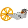 Automatic Cold Tape Cutting Machine Digital Belt Cutter 95mm/3.7in Cutting Width for Plastic Webbing Ribbon Velcro Zipper Elasti
