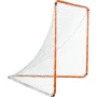 Lacrosse Goal, 6' x 6' Lacrosse Net, Steel Frame Backyard Lacrosse Training Equipment, Portable Lacrosse Goal with Carry Bag, Qu