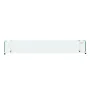 Glasvindskærm til rektangulært bålbord 798 x 317 x 165 mm, 8 mm