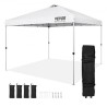 Pop Up Canopy Party Tent 304.8 x 304.8 cm with Portable Bag for Camping White