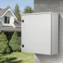 Electrical Steel Enclosure Box NEMA 4 Outdoor Enclosure 60x60x20 cm UL