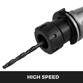 Flex S Haft Grinder 380W Rotary Tool 500-23000 RPM Rotary Carver med 1/4 "3-Jaw Chuck & Stepless Speed ​​Foot Pedal Hanging