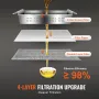 Mobil frituret filter, 38L olietankkapacitet