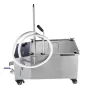 Mobile Fryer Filter, 38L Oil Tank Capacity, Oil Filtration System with 10 L/min Oil Filtration Speed, Mobile Frying Oil Filterin