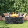 Fire Pit Wind Guard, 740 x 214mm Round Glass Flame Shield, 6mm Thick Fire Table Accessory, Clear Tempered Glass Flame Guard for 