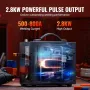 Battery Spot Welder, 737G Pulse Spot Welder, Portable High-Power Battery Welding Machine Soldering Station with 2 Welding Modes 