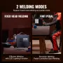 Batteri Spot Welder 737G Portable Pulse Spot svejser med 2
