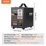 Battery Spot Welder, 737G Pulse Spot Welder, Portable High-Power Battery Welding Machine Soldering Station with 2 Welding Modes 