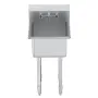 Stainless Steel Prep & Utility Sink, 1 Compartment Free Standing Small Sink Include Faucet & legs, 45.7 x 104.1 cm Commercial Si