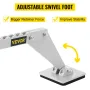 Dent Pull Lever Bar 6 Claw Hook Portable Dent Pull Bar Aluminum Alloy Dent Puller Single Leg Lifter for Car Dent Repairing