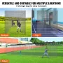 Baseball Batting Netting, Professional Softball Baseball Batting Hitting Training Net, Practice Portable Pitching Cage Net with 