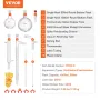 Lab Distillation Kit, 3.3 Boro Lab Glassware Distillation Kit with 24, 40 Joint, 1000ml Essential Oil Distillation Apparatus Kit