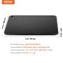 Pizza Steel, 40.6 x 36.8 x 1 cm Pizza Steel Plate for Oven, Pre-Seasoned Carbon Steel Pizza Baking Stone with 20X Higher Conduct