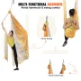 Aerial Yoga Hammock & Swing, 5.5 Yards, Aerial Yoga Starter Kit with 100gsm Nylon Fabric, Full Rigging Hardware & Easy Set-up Gu