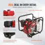 Benzinmotorvandspumpe, 3-tommer, 7 hk 265 gpm, 142ft løft, 22ft