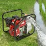 Benzinmotorvandspumpe, 3-tommer, 7 hk 265 gpm, 142ft løft, 22ft
