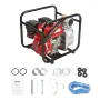Gasoline Engine Water Pump, 7.6 cm Inlet/Outlet, 5.2 kW (7 HP), 1003.5 L/min, 43.3 m Lift, 6.7 m Suction, 4-Stroke Gas Powered T