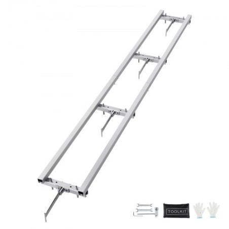 Jernbane Mill Guide System 9 ft Mainsaw fræsning af jernbanevejledning 4 CrossBar Kits