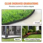Steel Landscape Edging, 3-pack Steel Garden Edging Borders, 40" L x 6" H Strips, Hammer-in Edging Border with 5 Clips, Bendable 