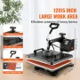 Heat Press 8 i 1 Heat Press-maskine 38x30cm T-shirt Press Mug