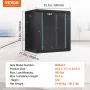 12U Wall Mount Network Server Cabinet, 15.5 '' Deep, Server