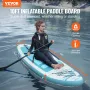 Oppustelig stand up paddle board, 10 'x 33 "x 6" bredt sup