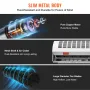 0.9m Commercial Indoor Air Curtain Super Power 2 Speeds 2038m³/h, UL Certified Wall Mounted Air Curtains for Doors, Indoor Over 