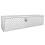 Underbody Truck Box, 60"Ã—17"Ã—18" Pickup Storage Box, Heavy Duty Aluminum Diamond Plate Tool Box with Lock and Keys, Waterproof