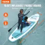 Oppustelig stand up paddle board, 10,6 'x 33 "x 6" bredt sup