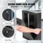 6U Wall Mount Network Server Cabinet, 15,5 '' Deep, Server Rack