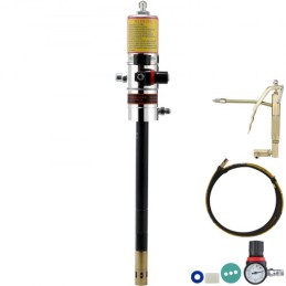 Grease Pump, 50:1 Pressure Ratio Air Operated Grease Pump with 13 ft High Pressure Hose and Grease Gun, Pneumatic Grease Pump,