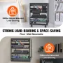 12U Open Frame Server Rack, 15 ''-40 '' Justerbar dybde