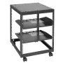 12U Open Frame Server Rack, 15 ''-40 '' Justerbar dybde