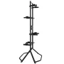4 Bike Storage Rack, Free Standing Gravity Wall Vertical Bike Rack, Fully Adjustable Bike Rack Garage, Sturdy Steel & Easy Assem