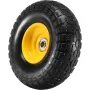 Solid Pu Run-Flat Dækhjul Fladfrit rørløst dæk 10 "2-Pack 400
