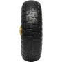 Solid Pu Run-Flat Dækhjul Fladfrit rørløst dæk 10 "2-Pack 400
