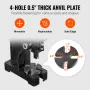 Arbor Press, 1 Ton Manual Arbor Press, 15 cm Maximum Height, Cast Iron Heavy-duty Manual Desktop Arbor Press, Precision Hand Pre