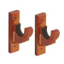 Gun Rack Wall Mount, Horizontal Gun Rack and Shotgun Hooks, Single Gun Storage Display Rack For Wall, Gun Holder with Soft Paddi
